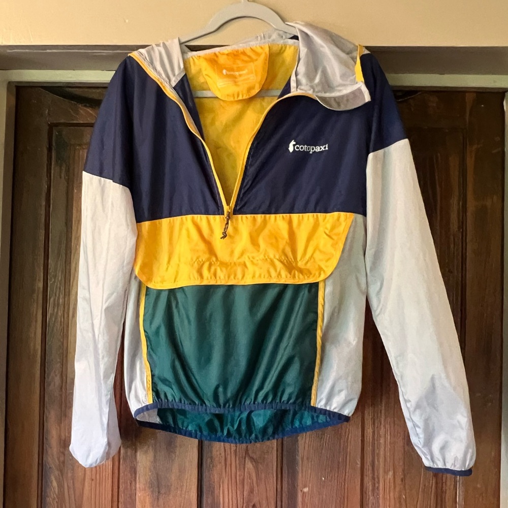 Cotopaxi Teca Multi-Color Half-zip Windbreaker Jacket WS